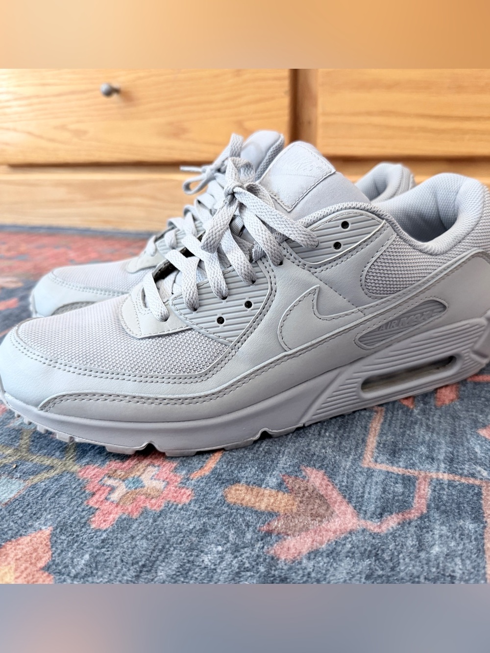 Nike Men’s Air Max 90 triple grey